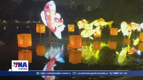 Trung thu tại Singapore gắn kết con người trong lung linh nghệ thuật