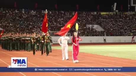 Thái Nguyên khai mạc Đại hội Thể dục thể thao lần thứ X