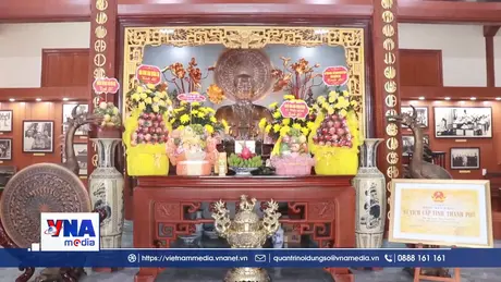 Khánh thành công trình nâng cấp Nhà lưu niệm Phó Thủ tướng Trần Hữu Dực