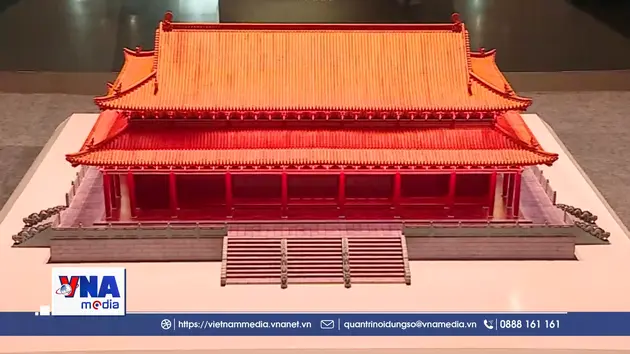 Đã sáng tỏ quy mô Chính điện Kính Thiên
