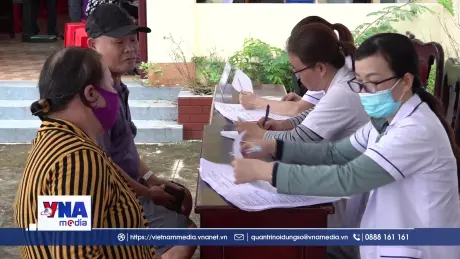 Người dân vùng biên ở Đồng Nai được khám sức khỏe định kỳ