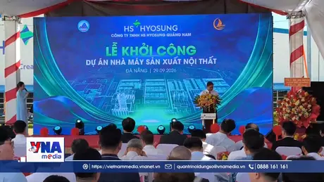 Đà Nẵng khởi công nhà máy hơn 2.600 tỷ đồng của Tập đoàn Hyosung (Hàn Quốc)