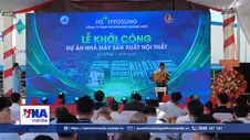 Đà Nẵng khởi công nhà máy hơn 2.600 tỷ đồng của Tập đoàn Hyosung (Hàn Quốc)