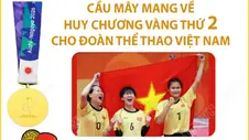 ASIAD 2026: Cầu mây đem về Huy chương Vàng thứ 2 cho Việt Nam