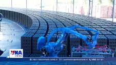 Nhà máy gạch Tuynel Tam Đường đi vào hoạt động