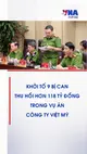 Khởi tố 9 bị can, thu hồi hơn 118 tỷ đồng trong vụ án Công ty Việt Mỹ
