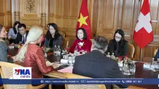 Phó Chủ tịch Quốc hội Nguyễn Thị Thanh thăm và làm việc tại Thụy Sĩ