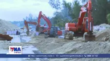 Giữ bờ biển Hội An trước mùa mưa bão