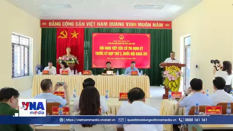 Cử tri Lạng Sơn kiến nghị đầu tư hạ tầng vùng biên