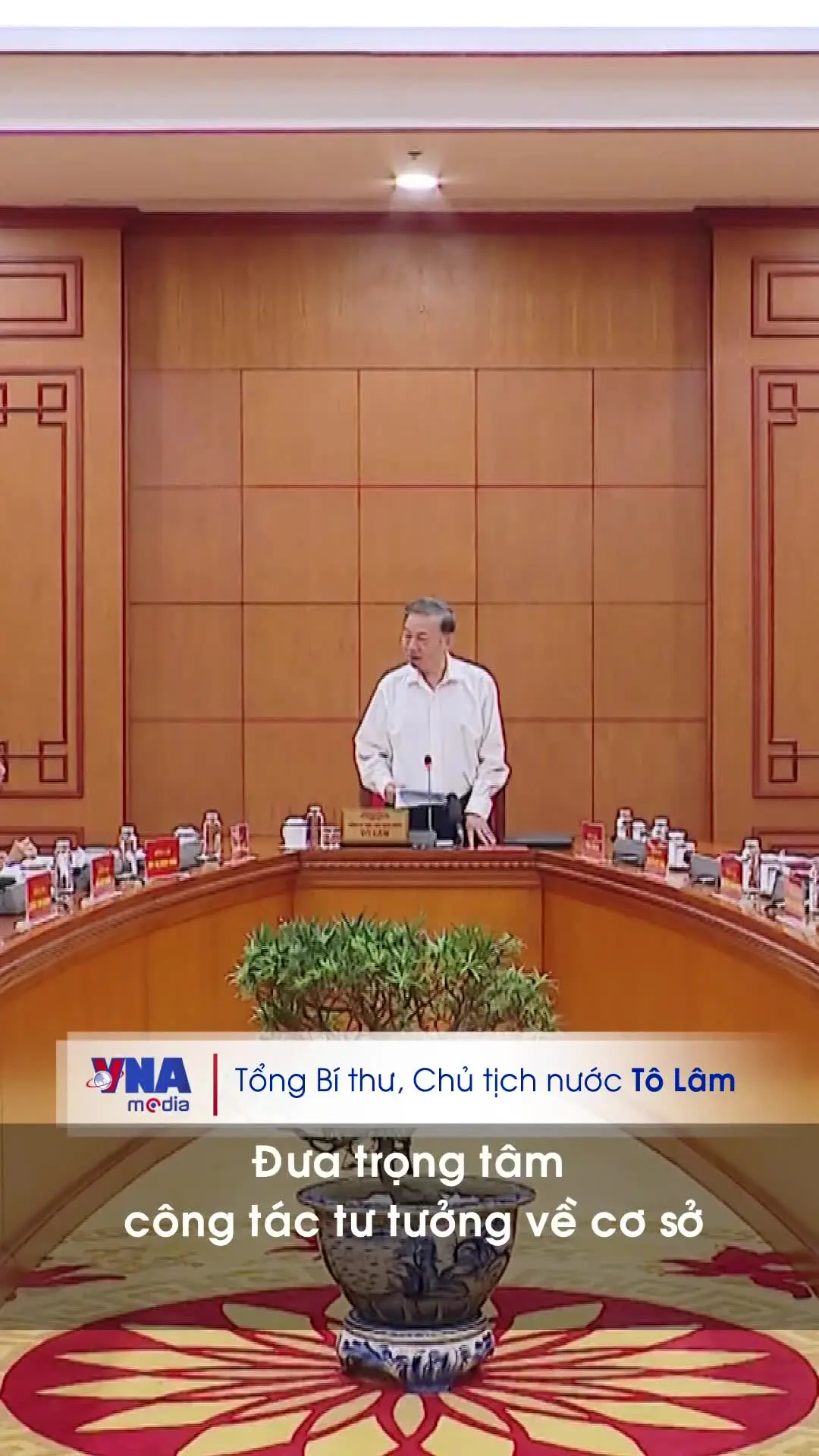 Đưa trọng tâm công tác tư tưởng về cơ sở