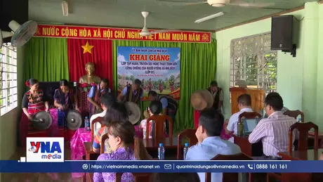 Giữ tiếng cồng, chiêng – giữ hồn văn hóa S’tiêng
