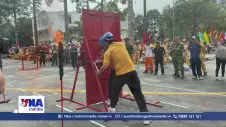 Nâng cao năng lực lực lượng tại chỗ trong “thời điểm vàng” chữa cháy