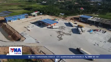 Đẩy nhanh thi công trạm dừng nghỉ trên cao tốc Quảng Ngãi-Hoài Nhơn