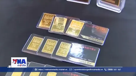 Giá vàng thế giới giảm tuần thứ hai liên tiếp