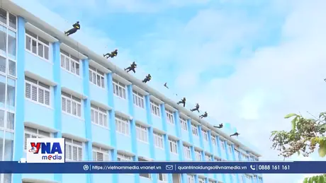 Cảnh sát cơ động và sức mạnh hiệp đồng bản lĩnh trên tuyến đầu