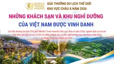 Những khách sạn và khu nghỉ dưỡng hàng đầu châu Á tại Việt Nam