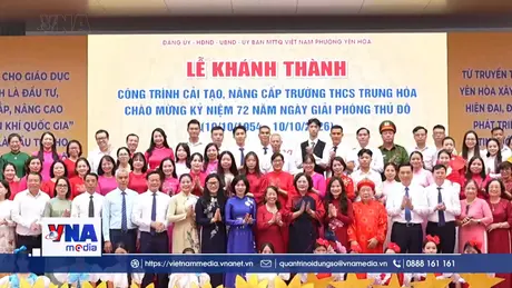 Khánh thành 3 ngôi trường hiện đại chào mừng 72 năm Giải phóng Thủ đô