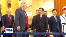 Thường trực Ban Bí thư Trần Cẩm Tú tiếp Đoàn Đảng Công nhân Hungary