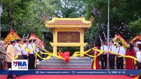 Đình Kim, xã Tam Hưng được gắn biển di tích cách mạng kháng chiến