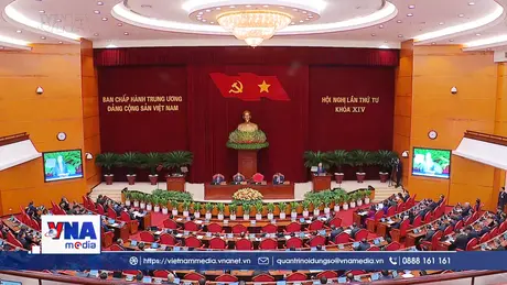 Khai mạc Hội nghị lần thứ Tư, BCH Trung ương Đảng khóa XIV