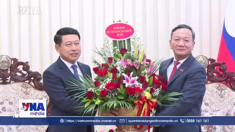 Việt Nam-Lào tiếp tục thúc đẩy quan hệ hợp tác phát triển đi vào chiều sâu