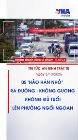 Chùm tin an ninh trật tự ngày 5/10