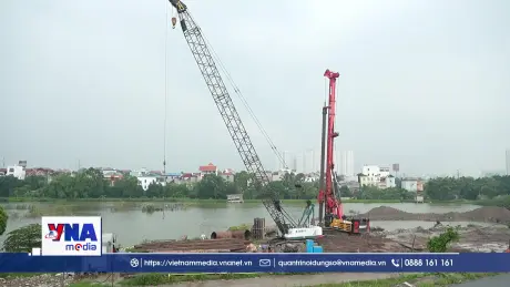 Hà Nội tăng tốc thi công 7 cầu qua sông Hồng phục vụ APEC 2027