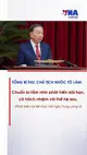 Chuẩn bị tầm nhìn phát triển dài hạn, có trách nhiệm với thế hệ sau