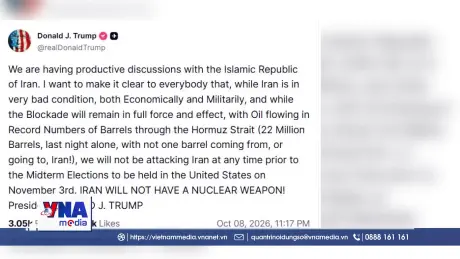 Tổng thống Mỹ tuyên bố không tấn công Iran trước cuộc bầu cử giữa nhiệm kỳ