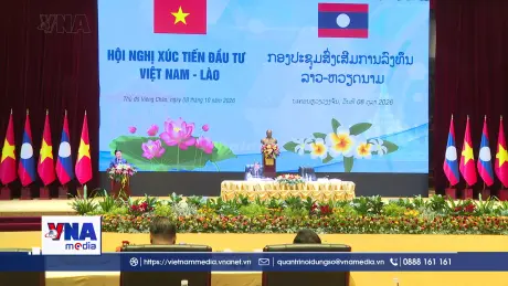 Thủ tướng Việt Nam-Lào dự Hội nghị xúc tiến đầu tư Việt Nam – Lào: “Gắn kết chiến lược