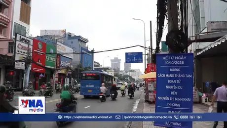 Phân luồng giao thông khu vực ga Tao Đàn, Bảy Hiền