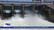 Triều cường sông Đồng Nai lên báo động 3, thủy điện Trị An giảm xả lũ