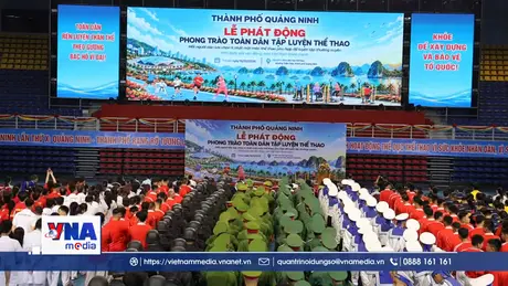 Quảng Ninh phát động phong trào thể dục, thể thao
