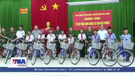 Tây Ninh tiếp sức học sinh khu vực biên giới