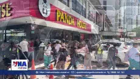 Động đất làm rung chuyển khu vực Tây Nam Panama