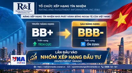 Nâng hạng tín nhiệm quốc gia mở thêm cơ hội hút vốn quốc tế