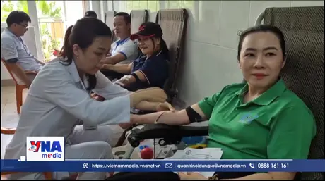 Quảng Trị tổ chức Ngày hội hiến máu “Giọt hồng doanh nhân” lần đầu tiên