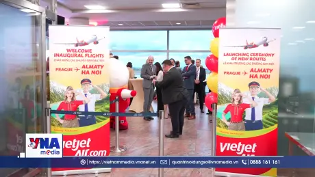 Vietjet Air khai trương đường bay Praha – Hà Nội