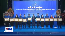 25 cán bộ Hội LHTN Hà Nội được trao Giải thưởng Nguyễn Chí Thanh