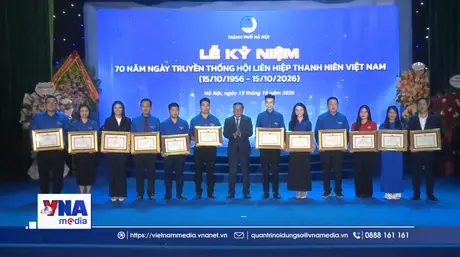 25 cán bộ Hội LHTN Hà Nội được trao Giải thưởng Nguyễn Chí Thanh
