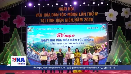 Bế mạc Ngày hội văn hóa dân tộc Mông lần thứ IV tại Điện Biên