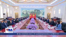 Chủ tịch Quốc hội Trần Thanh Mẫn hội kiến Thủ tướng Quốc vụ viện Trung Quốc Lý Cường