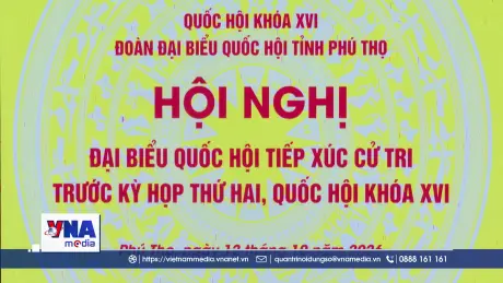 Đại biểu Quốc hội tỉnh Phú Thọ tiếp xúc cử tri trước kỳ họp thứ 2
