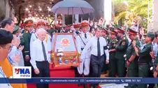 Thủ tướng dự Lễ viếng, truy điệu và an táng 731 hài cốt liệt sĩ tại Công viên Lê Thị Riêng