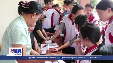 Khám sức khỏe học đường, phát hiện sớm nguy cơ bệnh tật