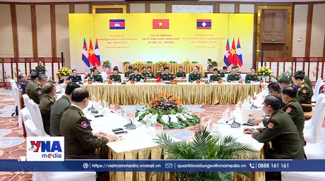 Tăng cường hợp tác quốc phòng 3 nước Việt Nam - Lào - Campuchia