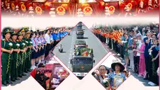 Trang nghiêm lễ viếng, truy điệu và an táng 731 hài cốt liệt sĩ tại Thành phố Hồ Chí Minh