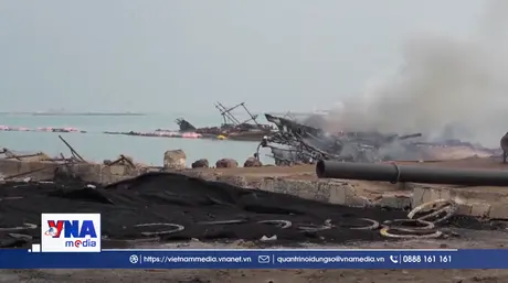 Houthi tấn công quy mô lớn nhằm vào Saudi Arabia
