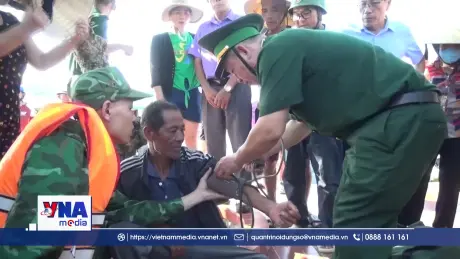 Kịp thời hỗ trợ ngư dân gặp nạn trên biển Quảng Trị