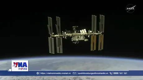 Tàu vũ trụ chở hàng Space X “cập bến” ISS